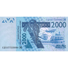 P616Hl Niger - 2000 Francs Year 2012